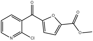 5-(2-氯烟酰基)呋喃-2-羧酸甲酯,898785-79-0,结构式