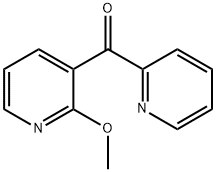 2-METHOXY-3-PICOLINOYLPYRIDINE Struktur