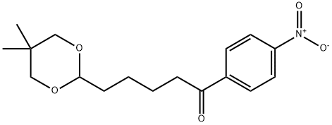 4-(5,5-DIMETHYL-1,3-DIOXAN-2-YL)-4'-NITROVALEROPHENONE|