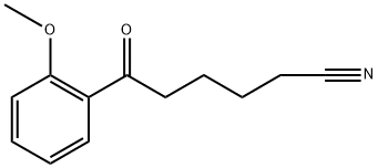 6-(2-METHOXYPHENYL)-6-OXOHEXANENITRILE Struktur