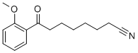 8-(2-METHOXYPHENYL)-8-OXOOCTANENITRILE Structure