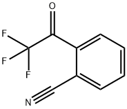 2'-CYANO-2,2,2-TRIFLUOROACETOPHENONE MONOHYDRATE Struktur