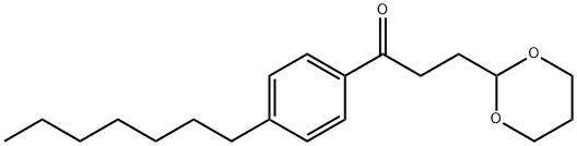 898787-19-4 3-(1,3-ジオキサン-2-イル)-4'-ヘプチルプロピオフェノン
