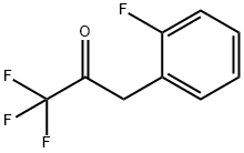 3-(2-FLUOROPHENYL)-1,1,1-TRIFLUORO-2-PROPANONE Structure
