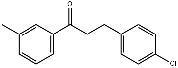 3-(4-CHLOROPHENYL)-3'-METHYLPROPIOPHENONE,898787-60-5,结构式