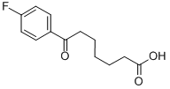 7-(4-フルオロフェニル)-7-オキソヘプタン酸 化学構造式