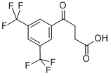 4-(3,5-DITRIFLUOROMETHYLPHENYL)-4-OXOBUTYRIC ACID,898788-04-0,结构式