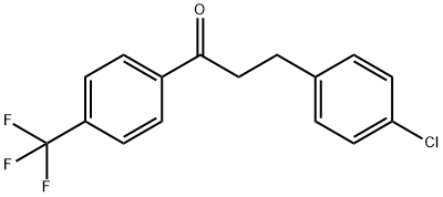 3-(4-CHLOROPHENYL)-4'-TRIFLUOROMETHYLPROPIOPHENONE