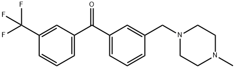 3-(4-METHYLPIPERAZINOMETHYL)-3'-TRIFLUOROMETHYLBENZOPHENONE