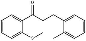 3-(2-METHYLPHENYL)-2'-THIOMETHYLPROPIOPHENONE|2-(3-(邻甲苯基)丙酰基)苯硫醛