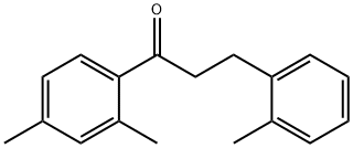 2',4'-DIMETHYL-3-(2-METHYLPHENYL)PROPIOPHENONE,898789-52-1,结构式