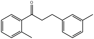 2'-METHYL-3-(3-METHYLPHENYL)PROPIOPHENONE Struktur