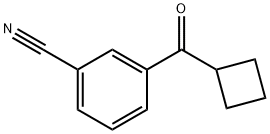 3-CYANOPHENYL CYCLOBUTYL KETONE Structure