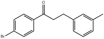4'-BROMO-3-(3-METHYLPHENYL)PROPIOPHENONE Structure