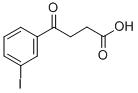 4-(3-IODOPHENYL)-4-OXOBUTYRIC ACID Structure