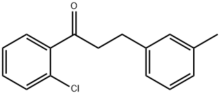 2'-CHLORO-3-(3-METHYLPHENYL)PROPIOPHENONE