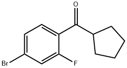 4-BROMO-2-FLUOROPHENYL CYCLOPENTYL KETONE