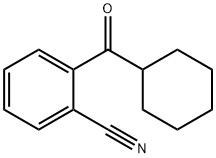 2-CYANOPHENYL CYCLOHEXYL KETONE 化学構造式