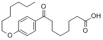 8-(4-HEPTYLOXYPHENYL)-8-OXOOCTANOIC ACID 结构式