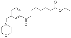 ETHYL 8-[3-(MORPHOLINOMETHYL)PHENYL]-4-OXOOCTANOATE