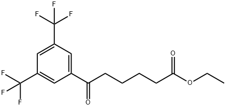 ETHYL 6-(3,5-DITRIFLUOROMETHYLPHENYL)-6-OXOHEXANOATE price.