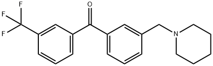 3'-PIPERIDINOMETHYL-3-TRIFLUOROMETHYLBENZOPHENONE