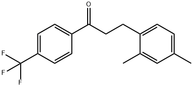 3-(2,4-DIMETHYLPHENYL)-4'-TRIFLUOROMETHYLPROPIOPHENONE