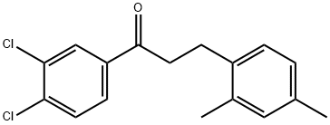 3',4'-DICHLORO-3-(2,4-DIMETHYLPHENYL)PROPIOPHENONE