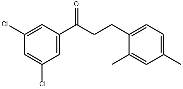 3',5'-DICHLORO-3-(2,4-DIMETHYLPHENYL)PROPIOPHENONE