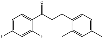 2',4'-DIFLUORO-3-(2,4-DIMETHYLPHENYL)PROPIOPHENONE