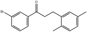 3'-BROMO-3-(2,5-DIMETHYLPHENYL)PROPIOPHENONE