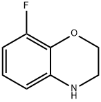 8-氟-3,4,-二氢-2H-苯并[1,4]恶嗪盐酸盐, 898832-40-1, 结构式