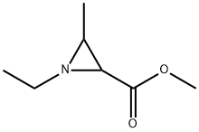 2-Aziridinecarboxylicacid,1-ethyl-3-methyl-,methylester(7CI) 化学構造式