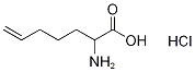 2-AMino-6-heptenoic Acid Hydrochloride Struktur