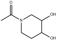 3,4-Piperidinediol, 1-acetyl- (7CI),89895-83-0,结构式