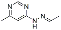 Acetaldehyde, (6-methyl-4-pyrimidinyl)hydrazone (7CI) Structure