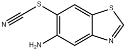 Thiocyanic acid, 5-amino-6-benzothiazolyl ester (7CI) 结构式