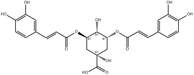 (E,E)-3,5-Di-O-caffeoylquinic acid|(-)-3,5-二咖啡酰奎宁酸