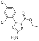 2-AMINO-4-(2,4-DICHLOROPHENYL)-5-THIAZOLECARBOXYLIC ACID ETHYL ESTER Structure