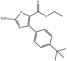 2-AMINO-4-[4-(1,1-DIMETHYLETHYL)PHENYL]-5-THIAZOLECARBOXYLIC ACID ETHYL ESTER|