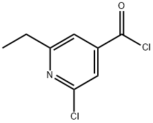 Isonicotinoyl chloride, 2-chloro-6-ethyl- (7CI) 化学構造式