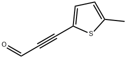 2-Thiophenepropiolaldehyde, 5-methyl- (7CI) Struktur