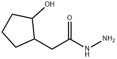 Cyclopentaneacetic  acid,  2-hydroxy-,  hydrazide,89940-98-7,结构式