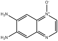 6,7-Quinoxalinediamine,  1-oxide Structure