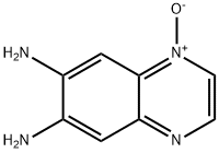 6,7-Quinoxalinediamine,  1-oxide 结构式