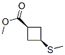 89945-43-7 Cyclobutanecarboxylic acid, 3-(methylthio)-, methyl ester, cis- (9CI)