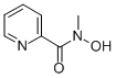 2-Pyridinecarboxamide,N-hydroxy-N-methyl-(9CI) Structure