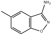5-甲基苯并[D]异噁唑-3-胺 结构式