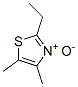 Thiazole,  2-ethyl-4,5-dimethyl-,  3-oxide 结构式
