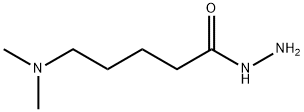 Valeric  acid,  5-(dimethylamino)-,  hydrazide  (7CI) 化学構造式